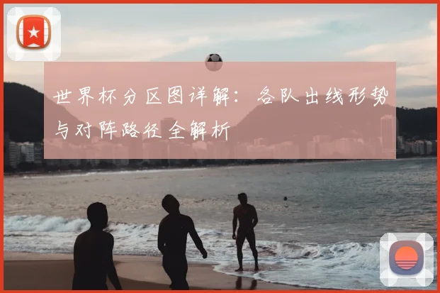 世界杯分区图详解:各队出线形势与对阵路径全解析