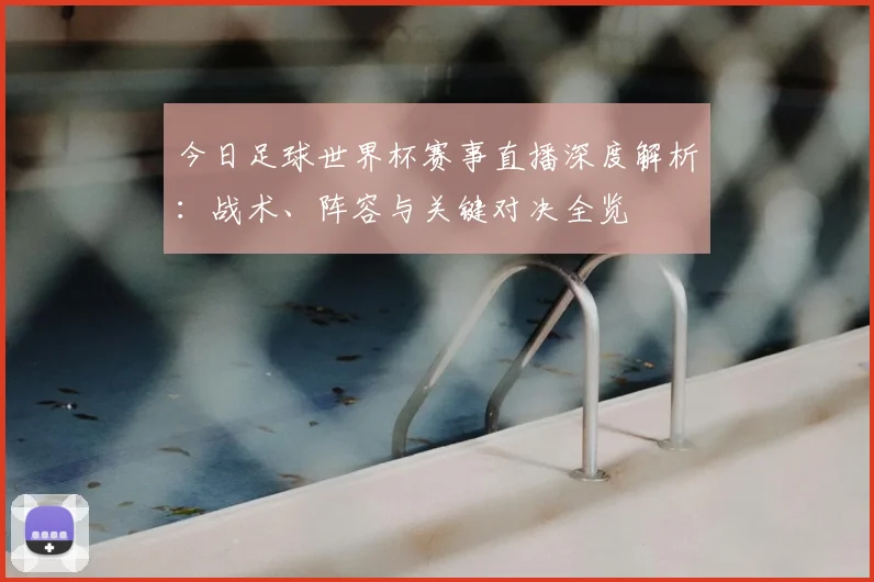 今日足球世界杯赛事直播深度解析：战术、阵容与关键对决全览