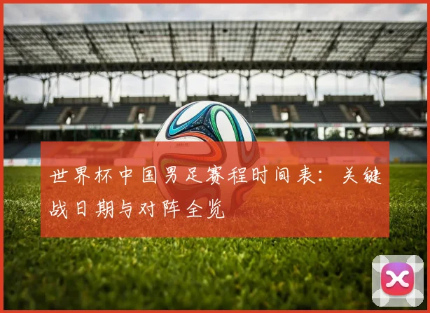 世界杯中国男足赛程时间表：关键战日期与对阵全览